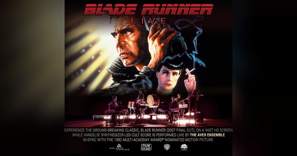 Blade Runner Live with onstage score