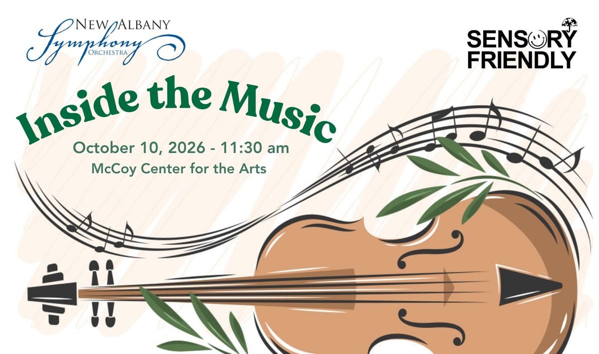 Inside the Music sensory-friendly concert promo art
