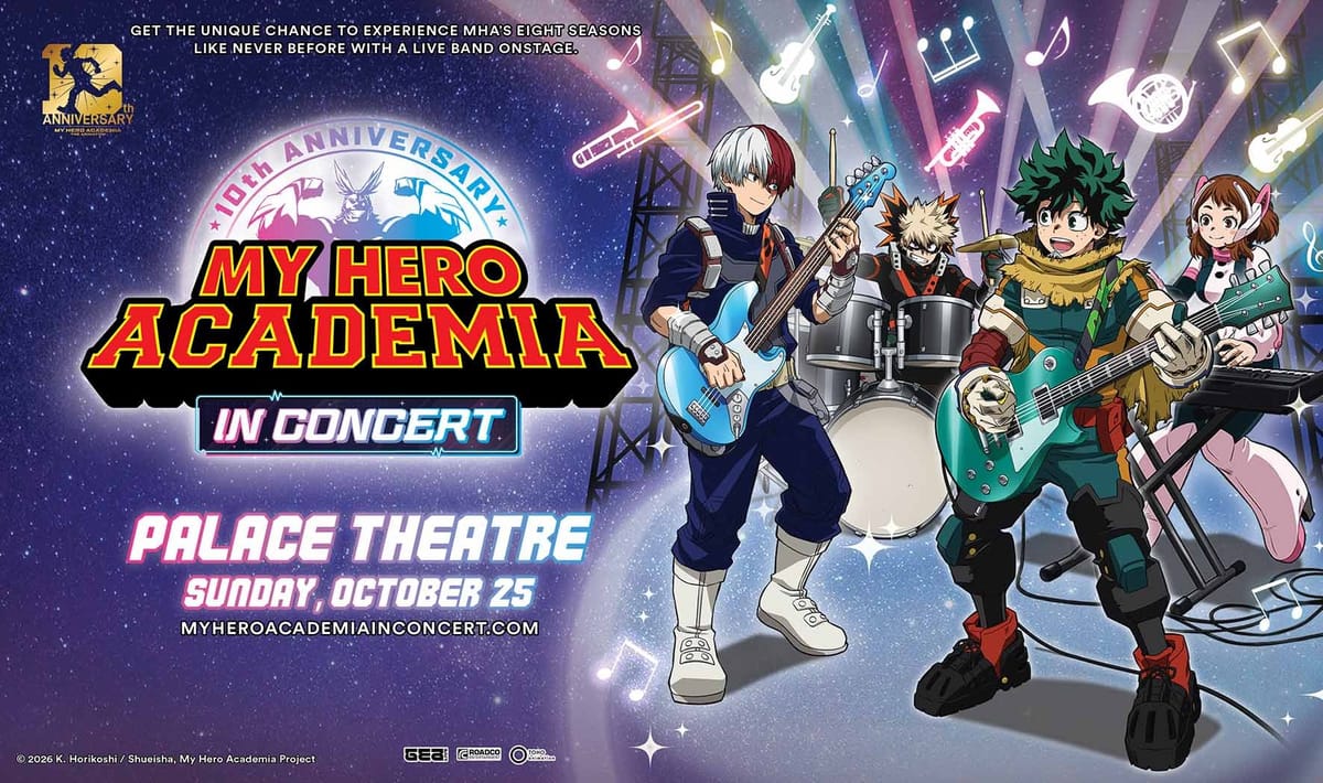 My Hero Academia In Concert anime score promo art