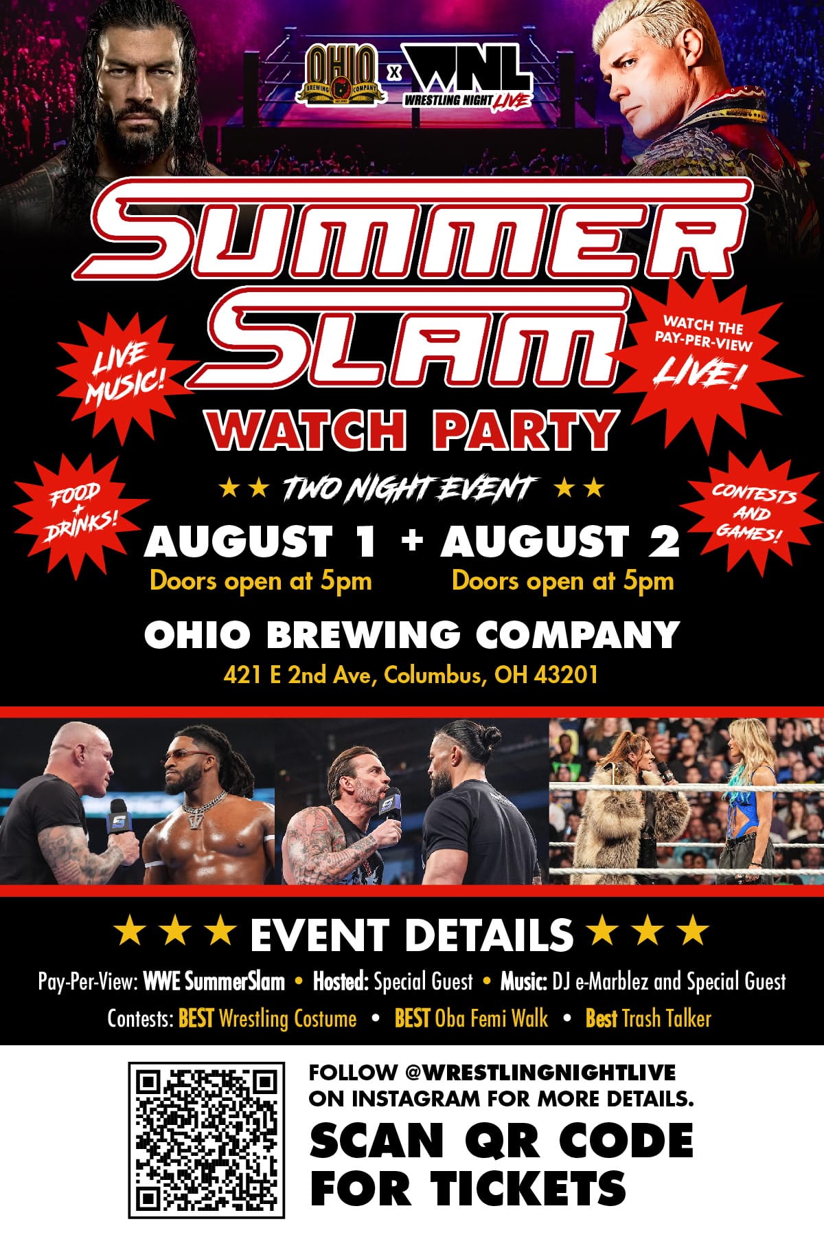 Tuesday Night Trivia at Ohio Brewing in Columbus
