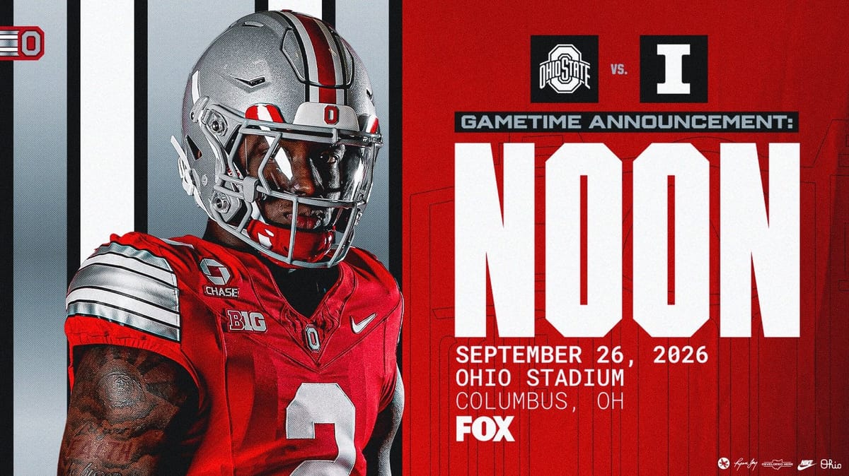 Ohio State vs Illinois in Columbus