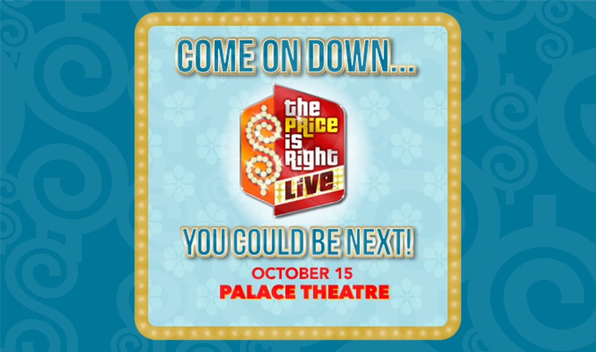 The Price Is Right Live on Stage tour promo art