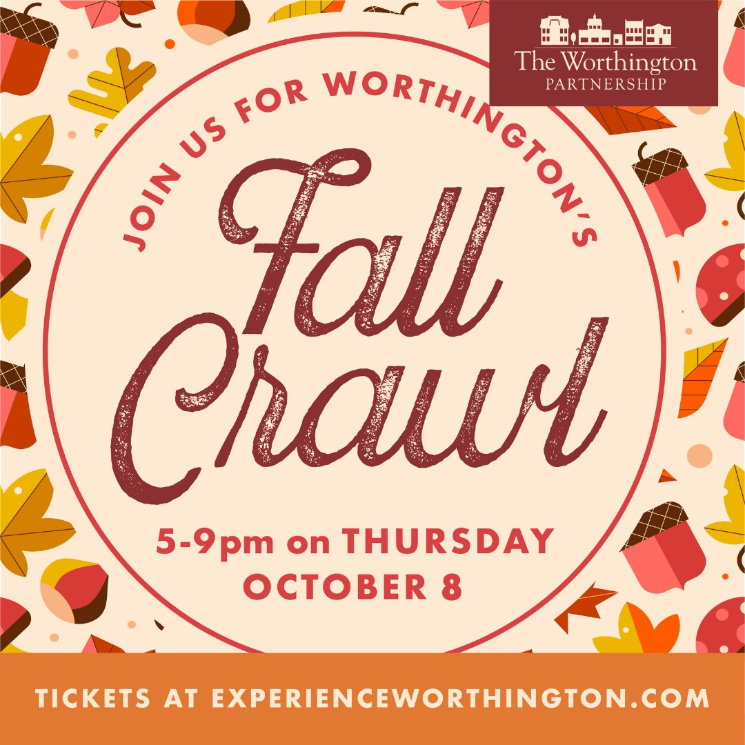 Fall treats and evening crowd along Worthington High Street
