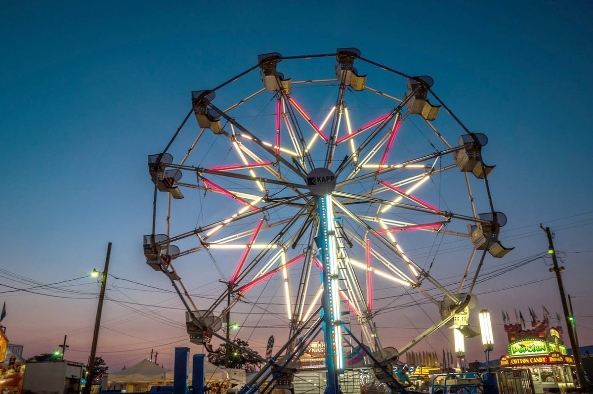 Delaware County Fair & Little Brown Jug in Delaware