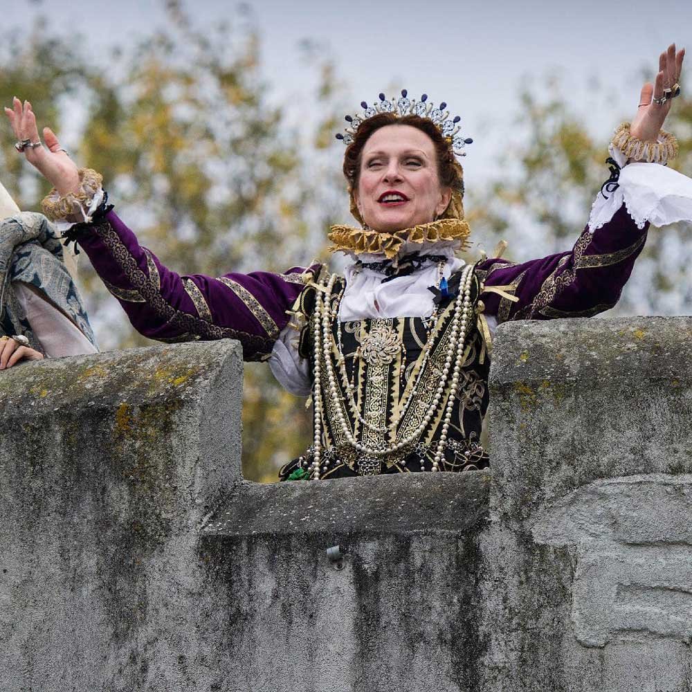 Ohio Renaissance Festival village and stage grounds