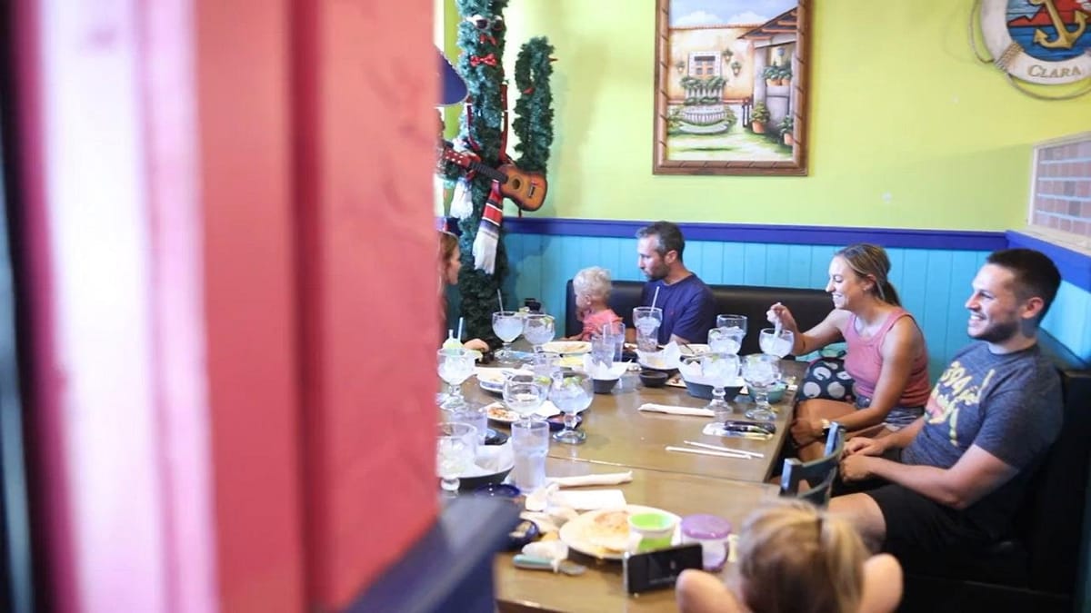 Dining room at Cuco's Taqueria on Henderson Road