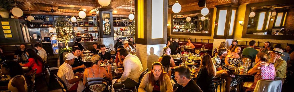 Marcella's Short North dining room on High Street