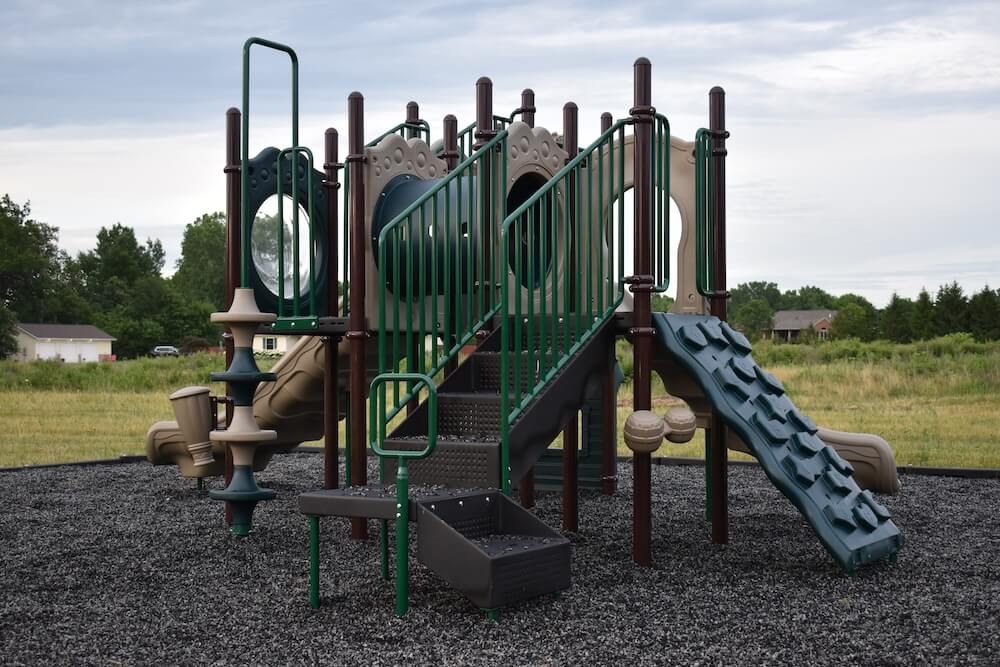 Indoor playground playset towers at Recreations Outlet in Powell